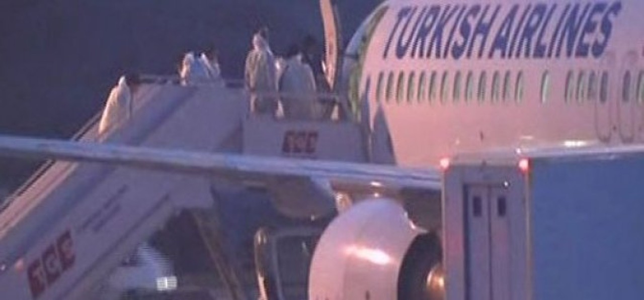 THY uçağında Ebola şüphesi