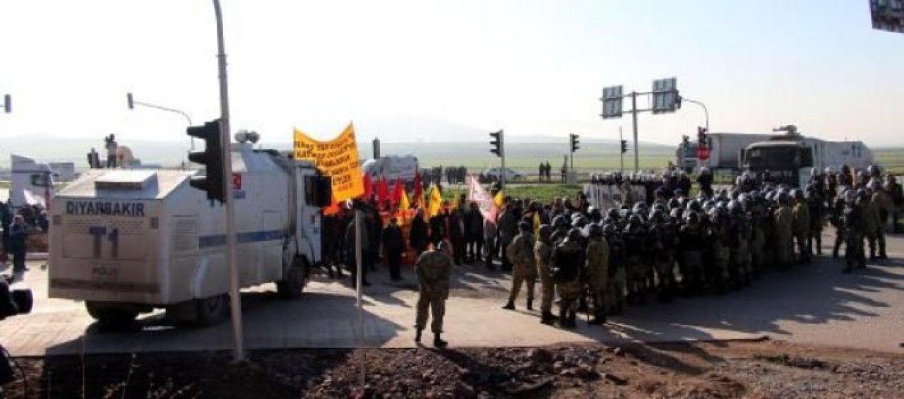 Kente giriş yasaklandı...