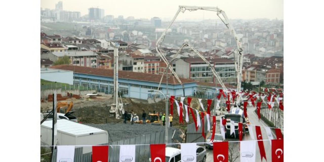 DERVİŞ SOLAK İMAM HATİP ORTAOKULU’NUN TEMELİ ATILDI
