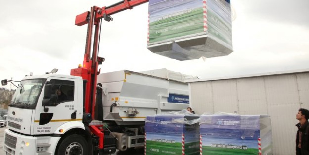 KÜÇÜKÇEKMECE’YE 700 YENİ ÇÖP KONTEYNERİ