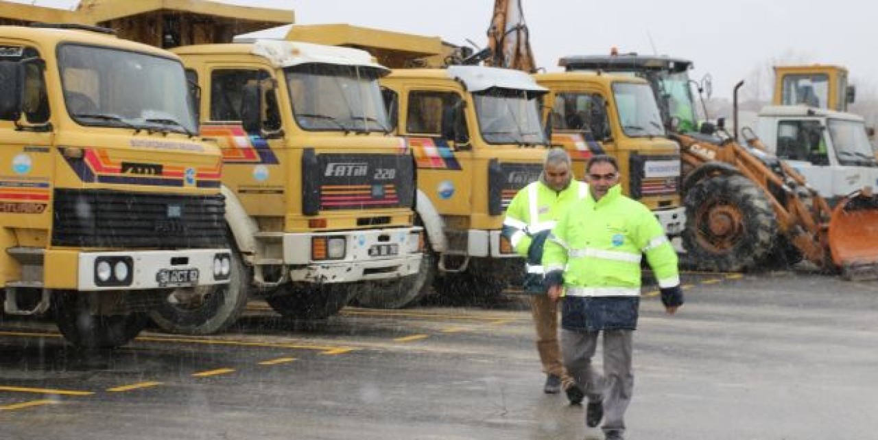 Büyükçekmece kara kışa hazır!