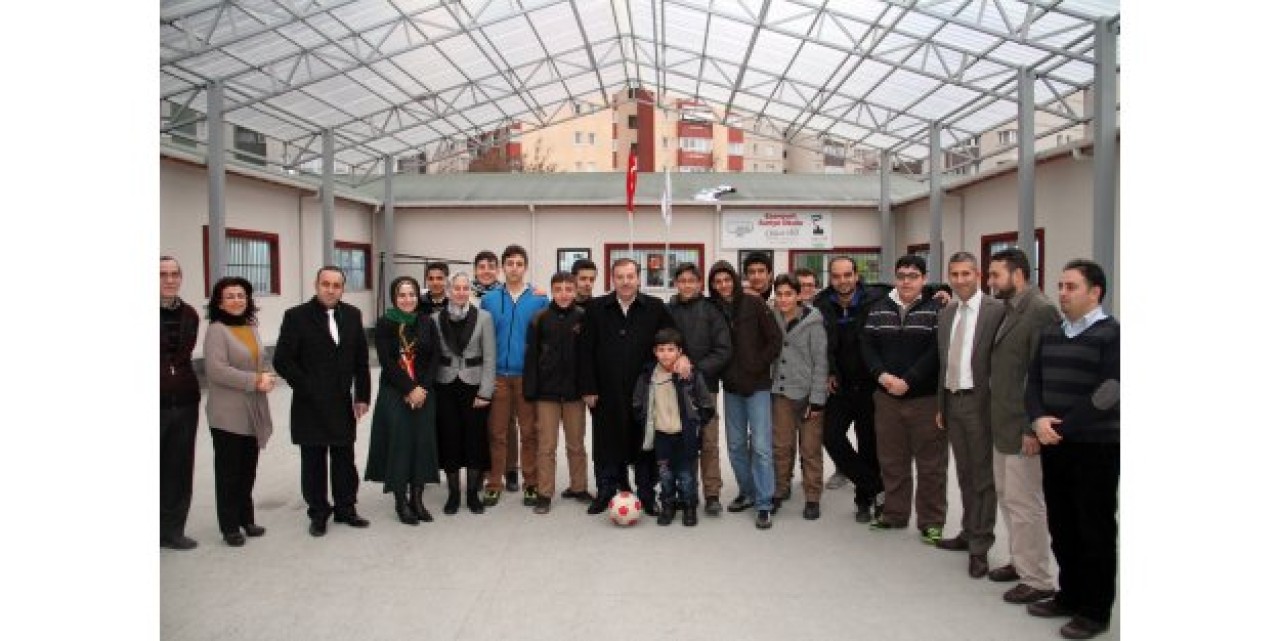 KADIOĞLU MÜLTECİ ÖĞRENCİLERİ ZİYARET ETTİ