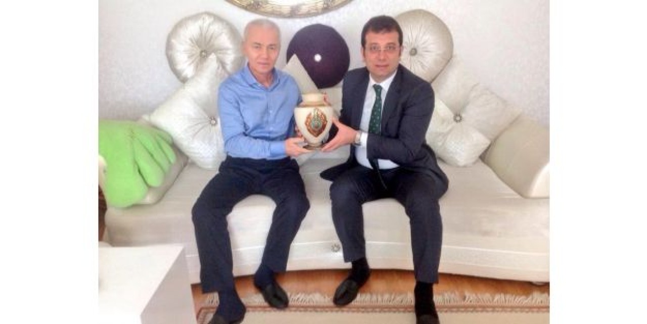 İmamoğlu'ndan Uzun'a geçmiş olsun ziyareti
