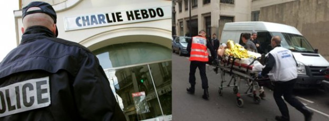 Mizah dergisine saldırı: 11 ölü, 10 yaralı
