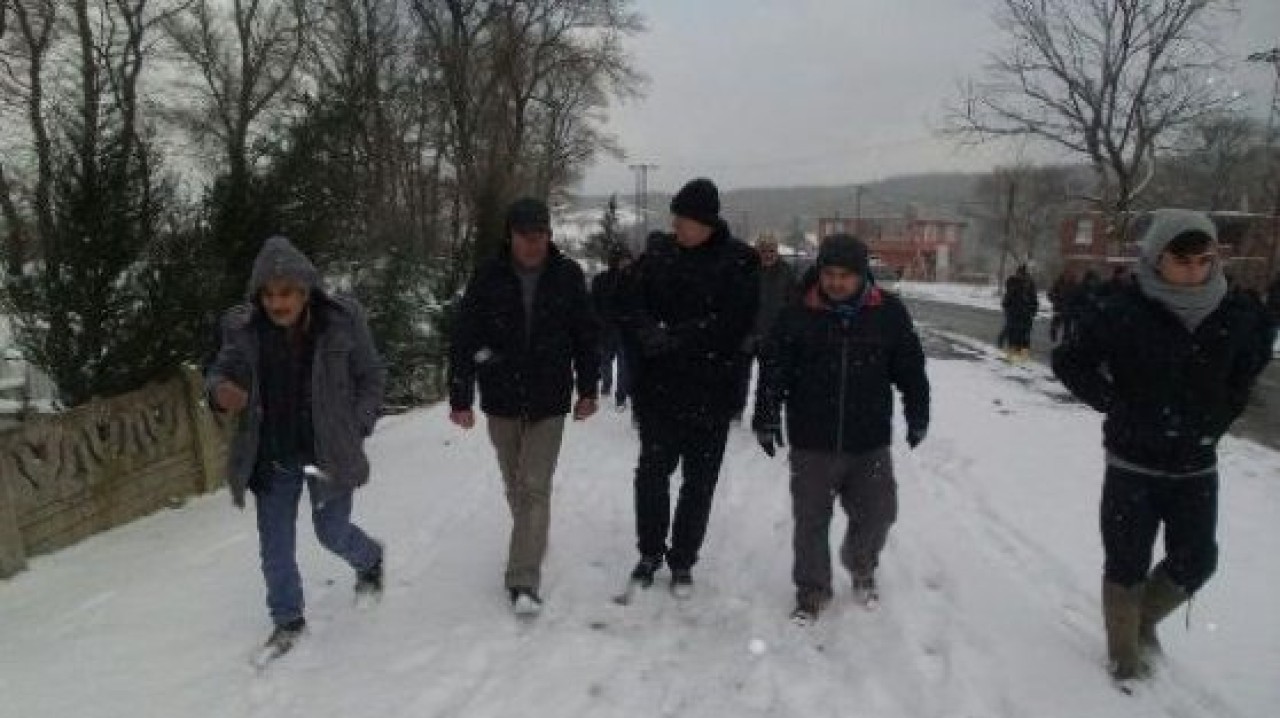 Kar Yağışı Sonrasında Soluğu Mahallelerde Aldı