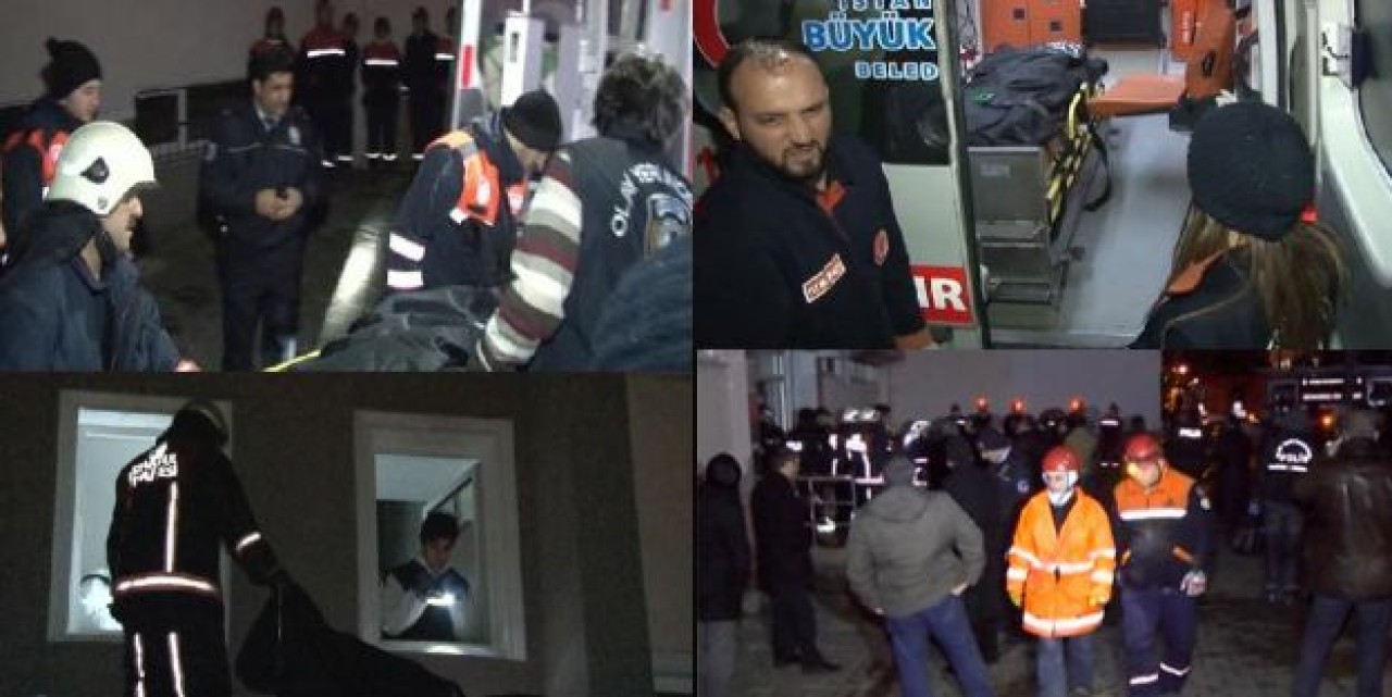 Beylikdüzü'nde yangın:2 ölü