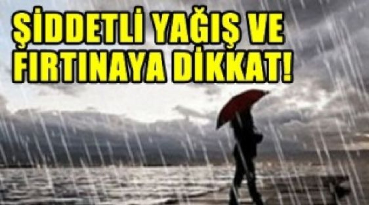 Meteoroloji uyardı!
