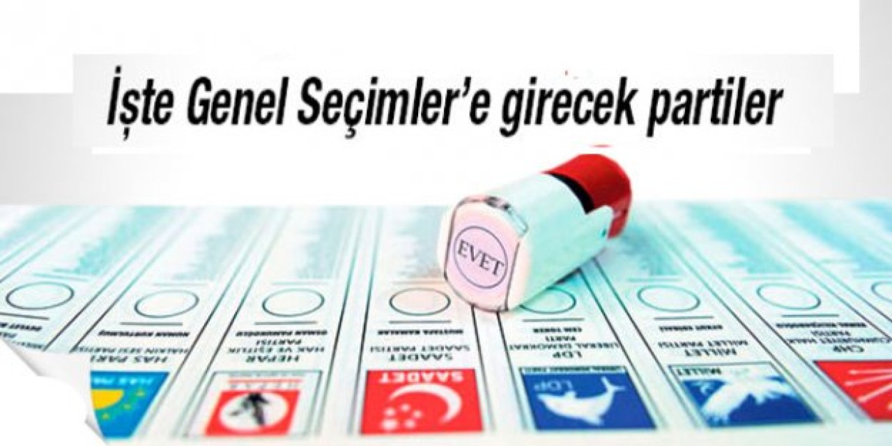 İşte 7 Haziran 2015 genel seçim takvimi