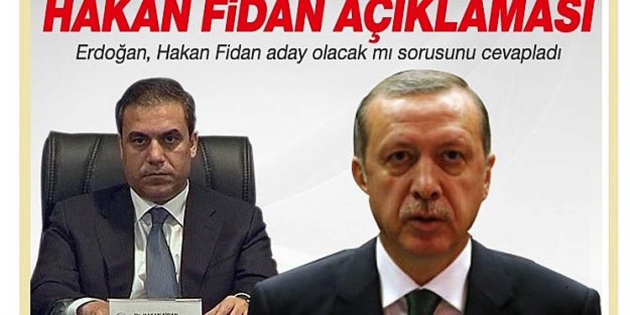 Flaş Hakan Fidan açıklaması