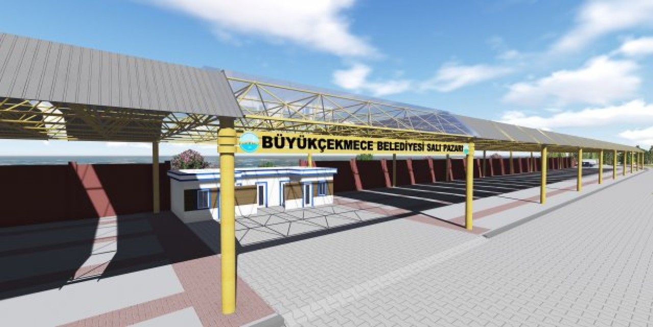 Salı Pazarı modern bir çehreye kavuşuyor