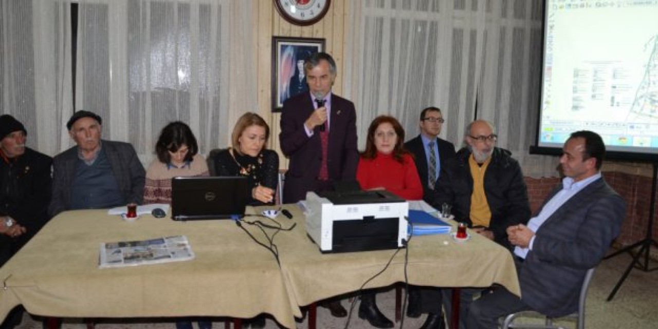 BÜYÜKSİNEKLİ’DE PLAN TOPLANTISI YAPILDI