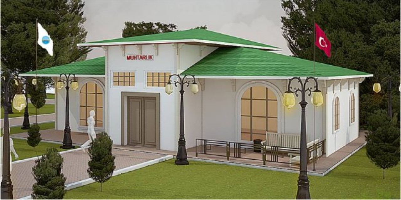 Büyükçekmece'ye modern muhtarlık binaları yapılıyor