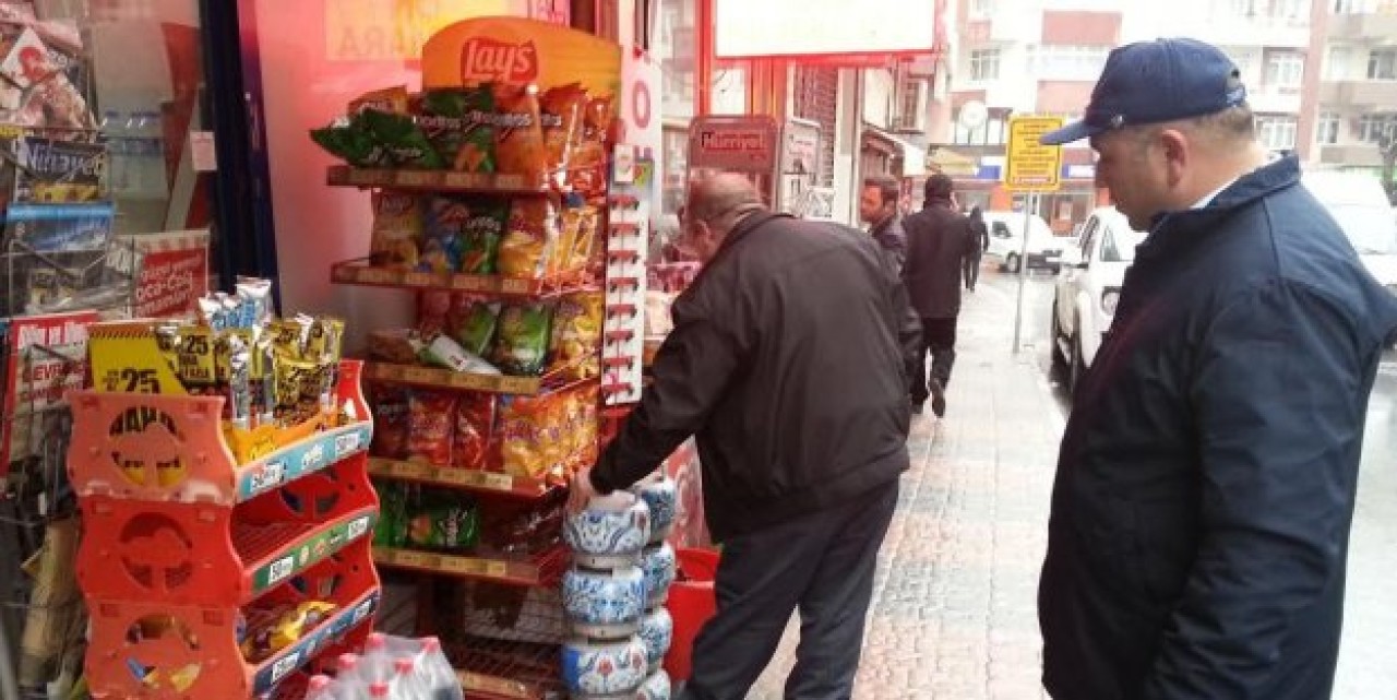 ZABITADAN KALDIRIM İŞGALİ DENETİMLERİ