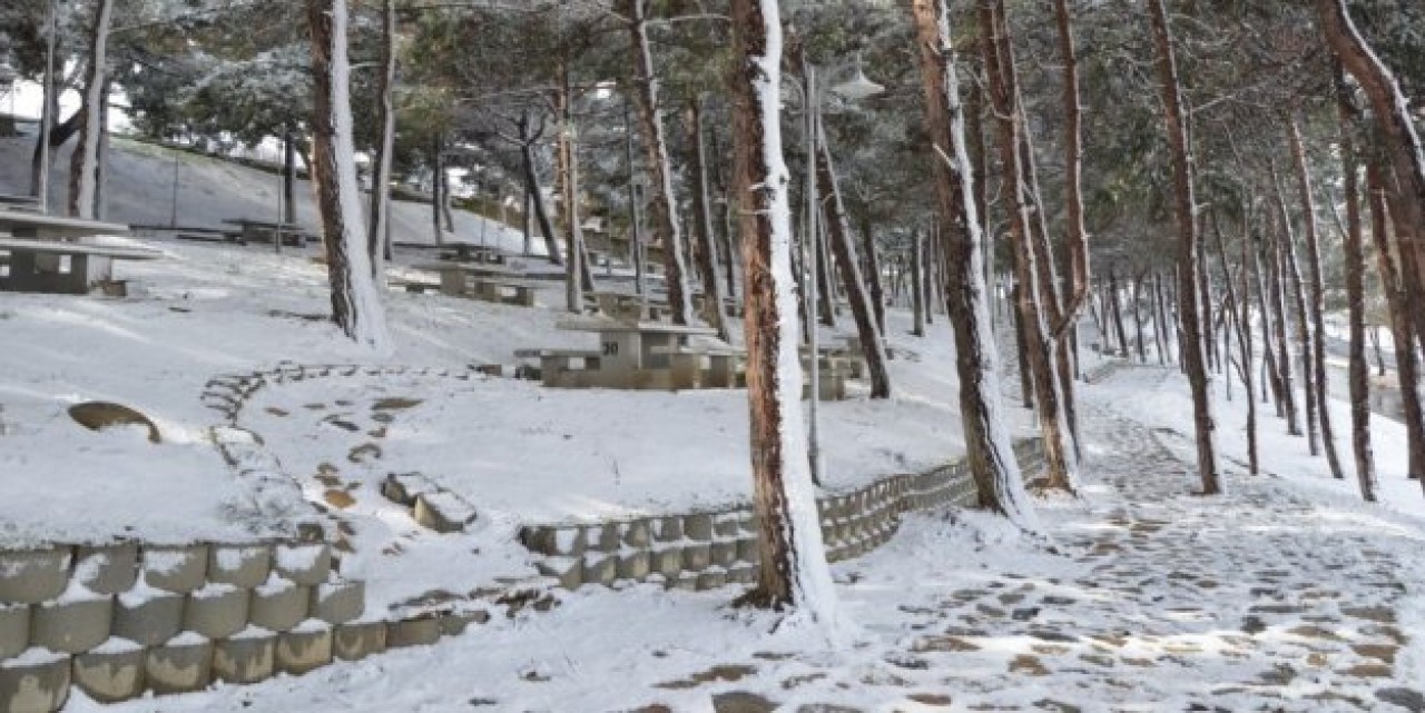 SİLİVRİ BEYAZA BÜRÜNDÜ