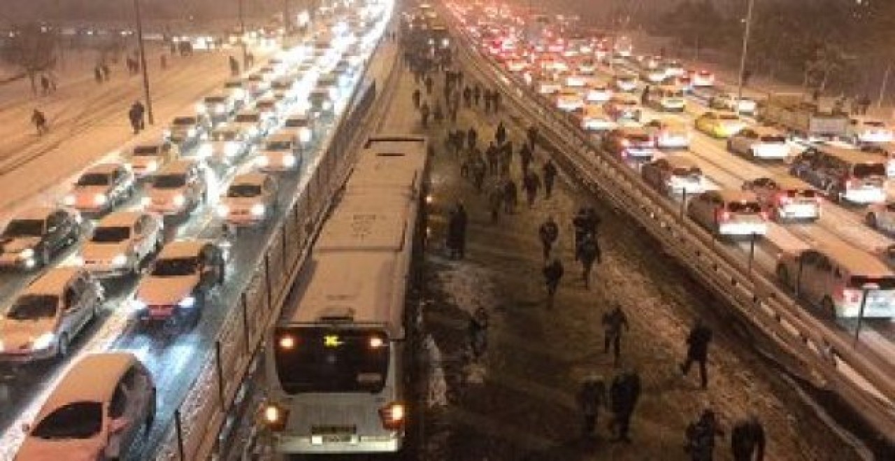 Kar Trafiğinin Bir Günlük Faturası Servet Oldu