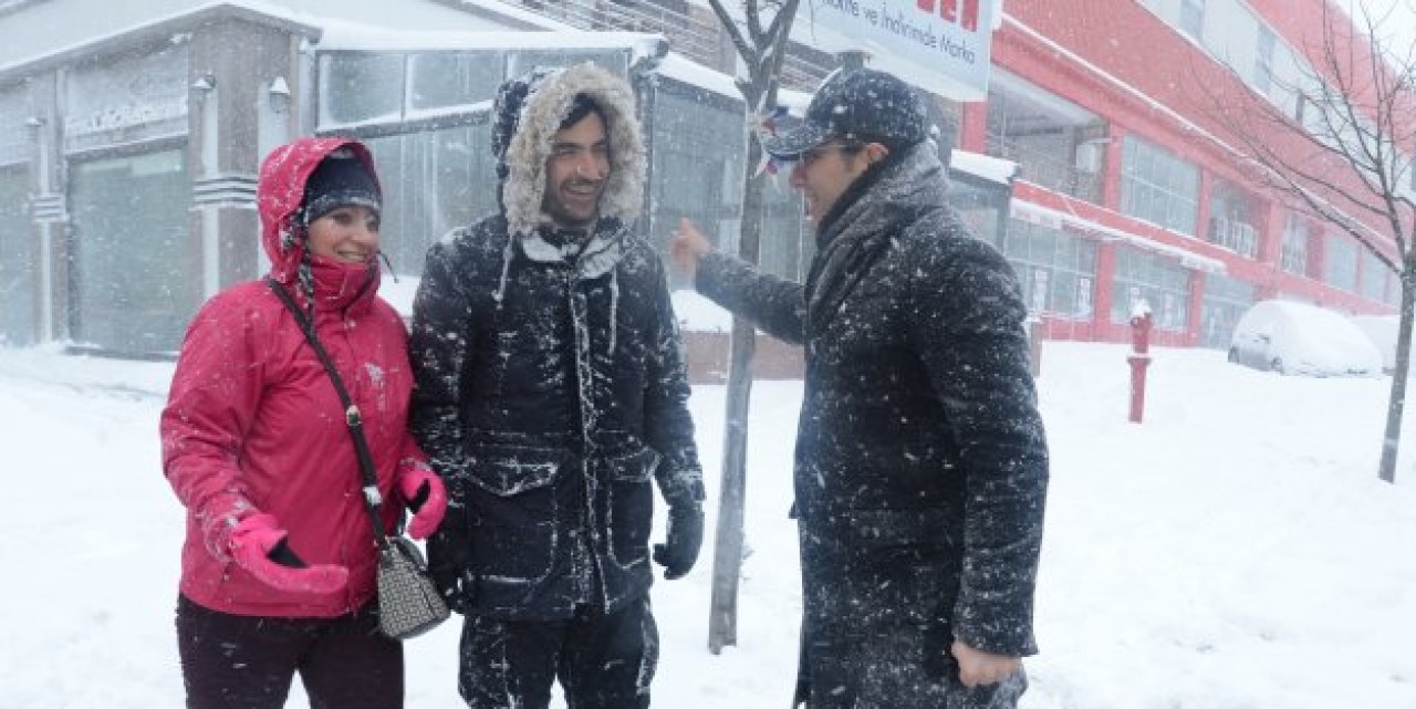 İMAMOĞLU, KAR KIŞ DİNLEMEDİ