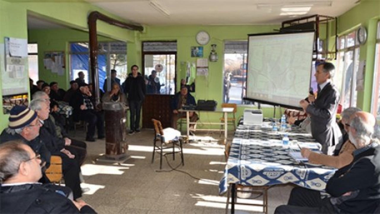 Sayalar'da plan toplantısı yapıldı