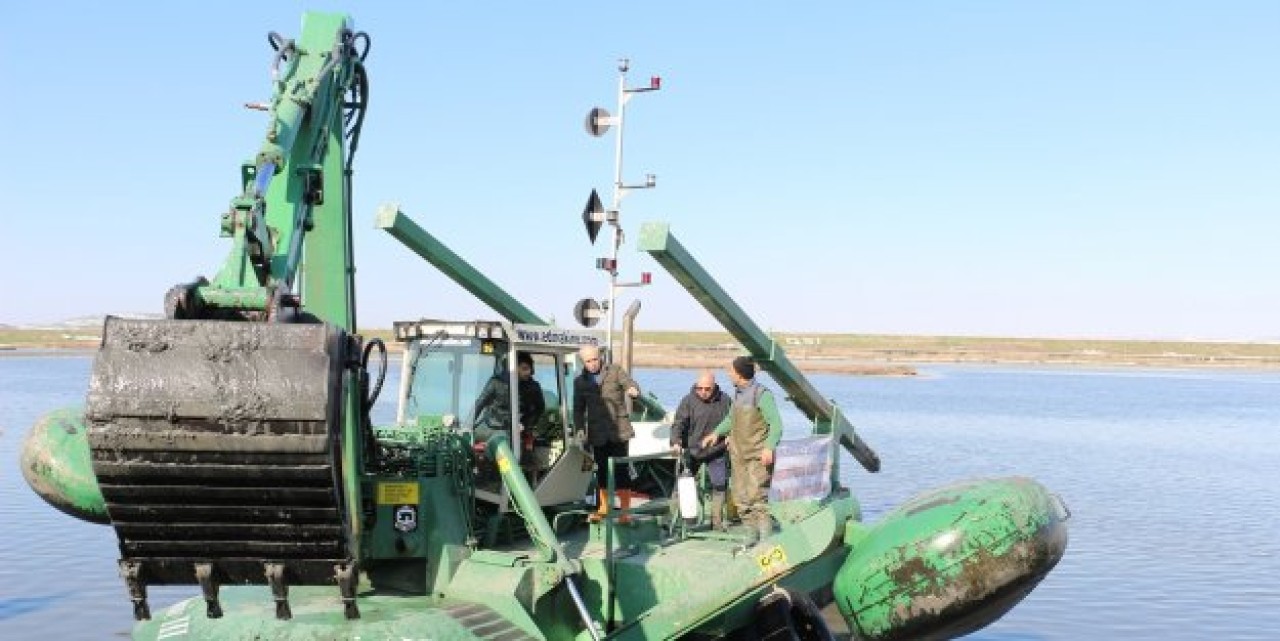 Büyükçekmece Gölü'nde ıslah çalışmaları