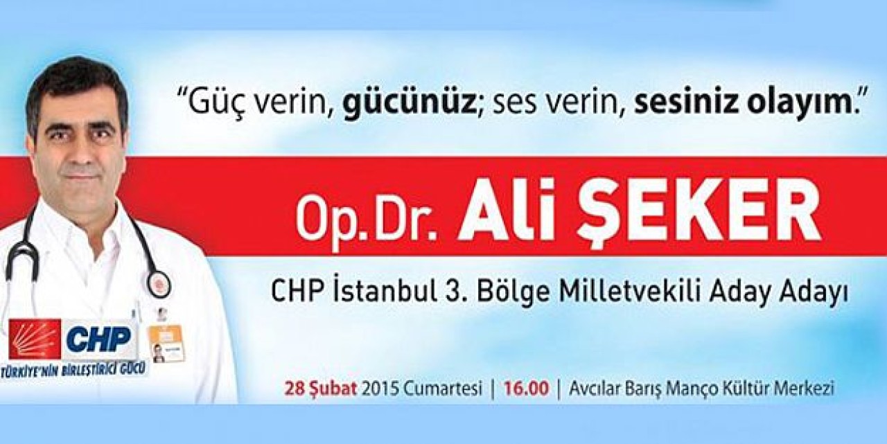 Ali Şeker Avcılar'dan start veriyor