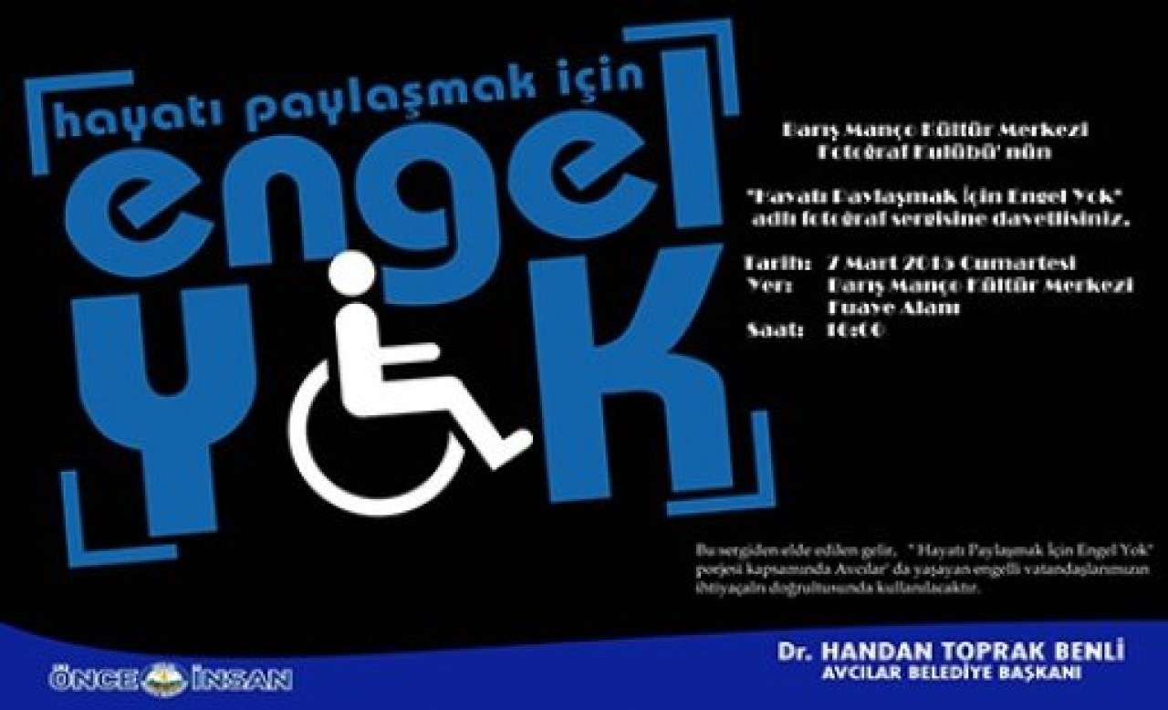 Hayatı paylaşmak için engel yok