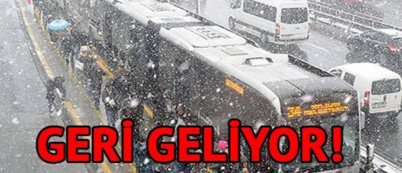 Yağışlı hava geri dönüyor!