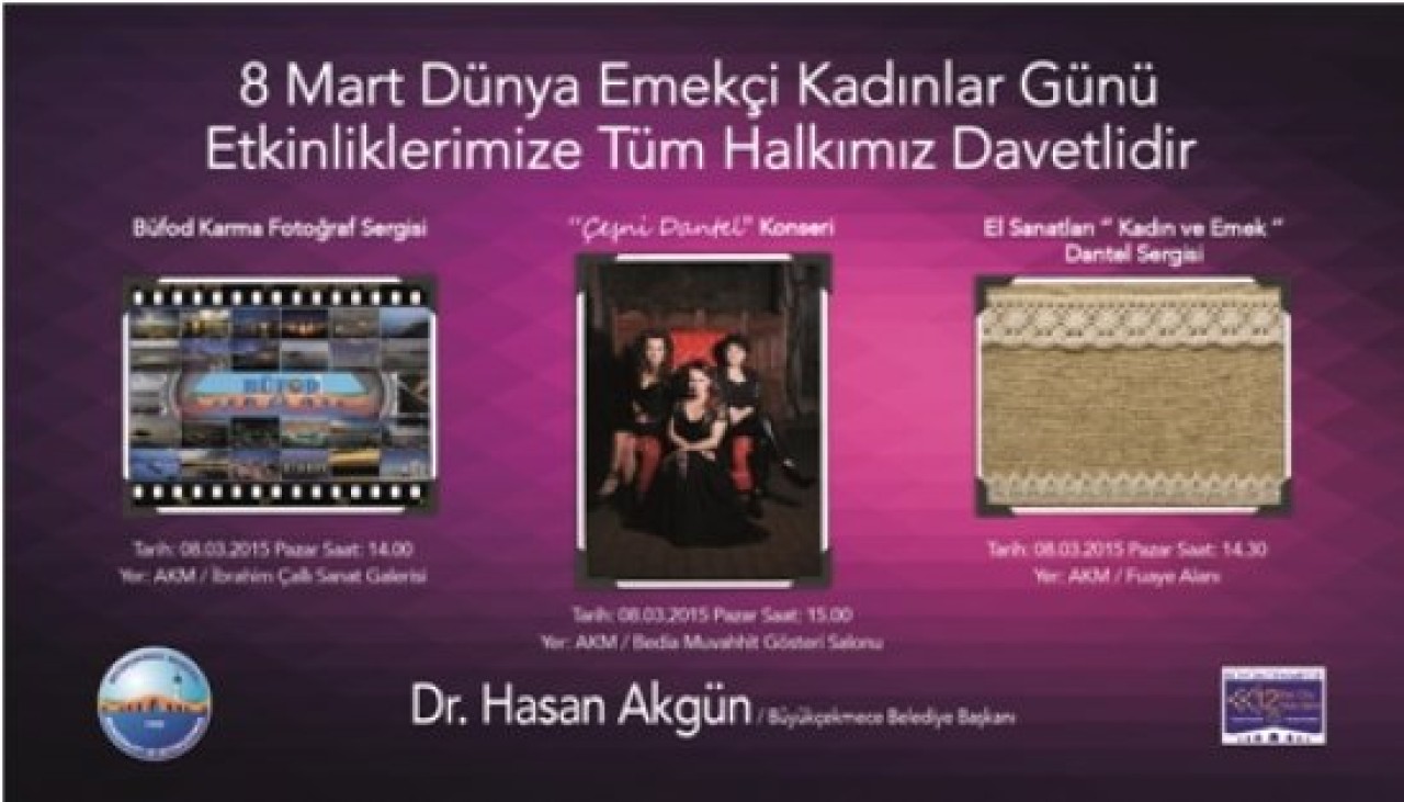 Büyükçekmece 8 Mart'ı farklı etkinliklerle kutlayacak