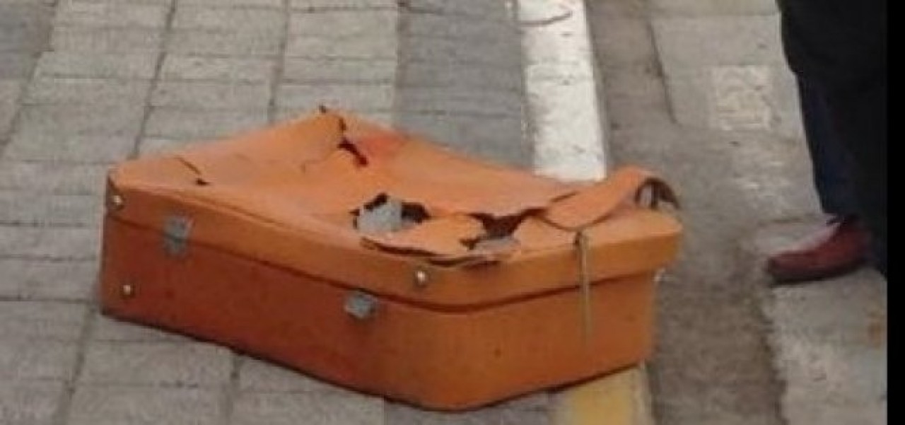 BOŞ VALİZ PANİK YARATTI