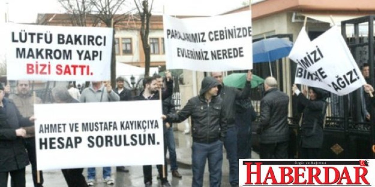 Esenyurtta  Belediye Önünde Eylem