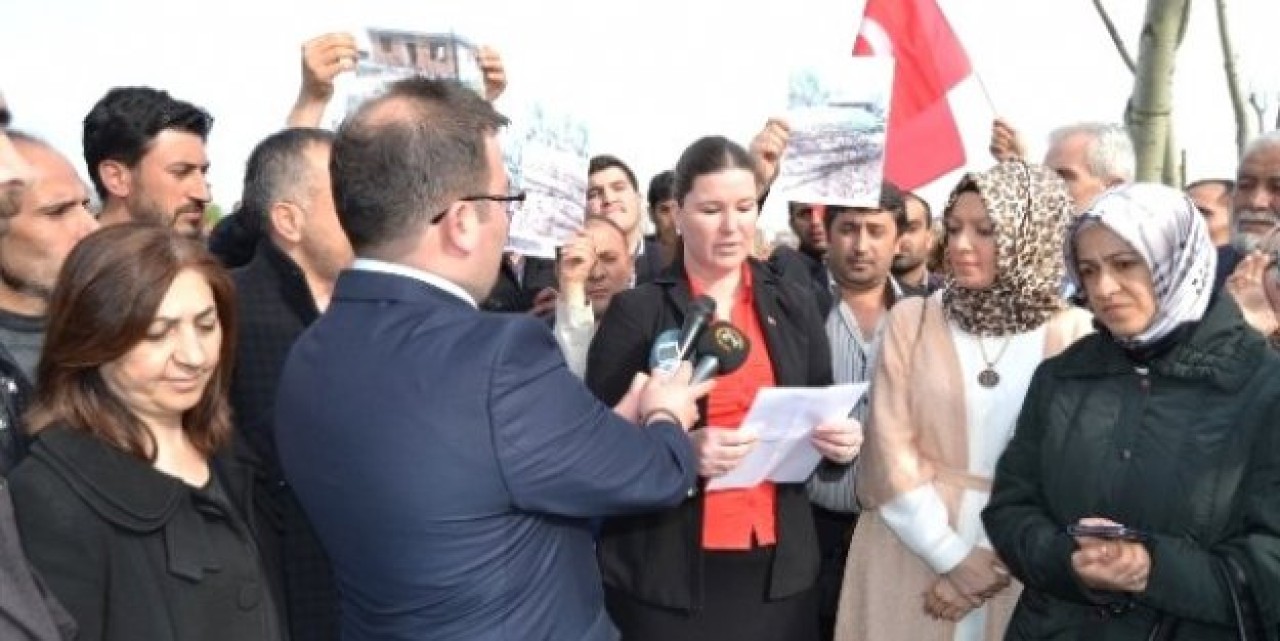 Avcılarda &quot;Mescit Yıkımı&quot; Protestosu