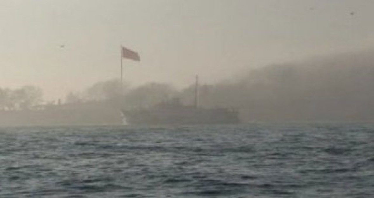 İstanbulda yoğun sis ulaşımı vurdu