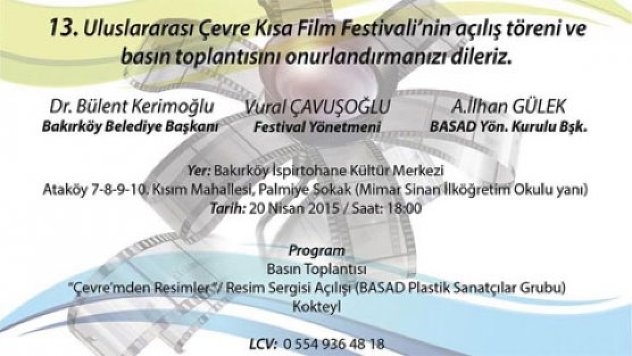 Bakırköyde çevre filmleri başlıyor