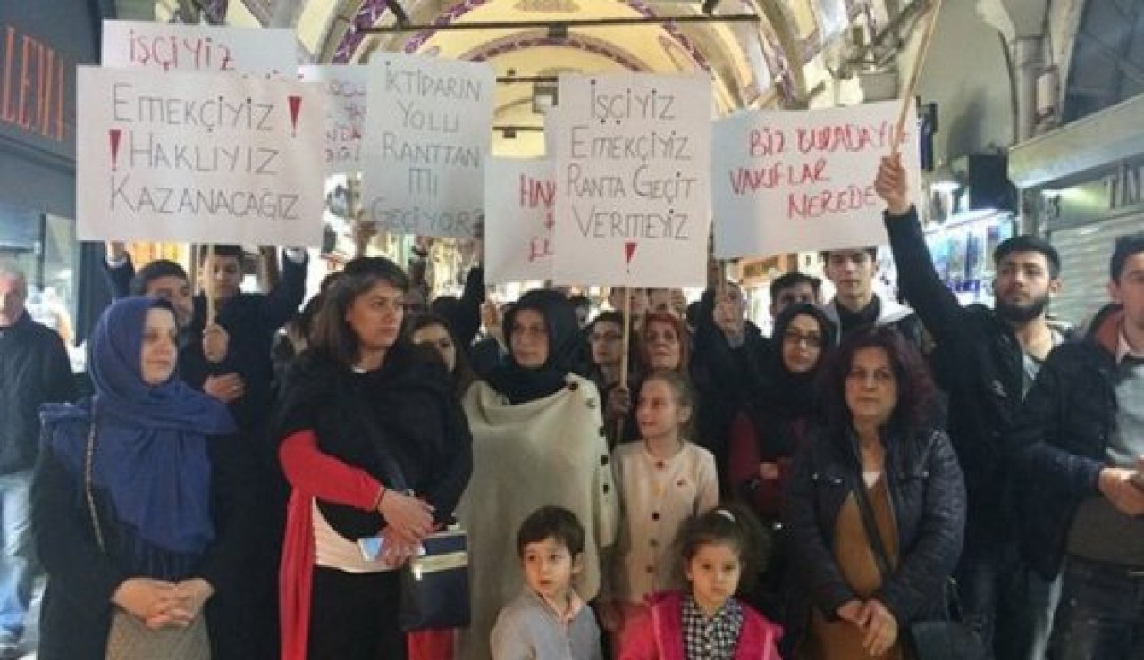 Esnaf Kapalıçarşıyı işgal etti!