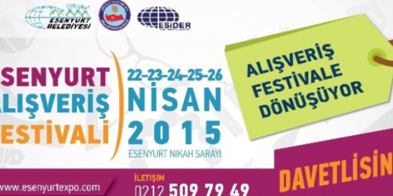 Esenyurt 2015 Alışveriş Festivali Başlıyor