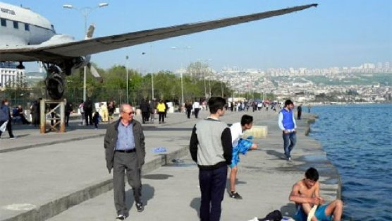 Tramplen uçak sahilden uzaklaştırılacak