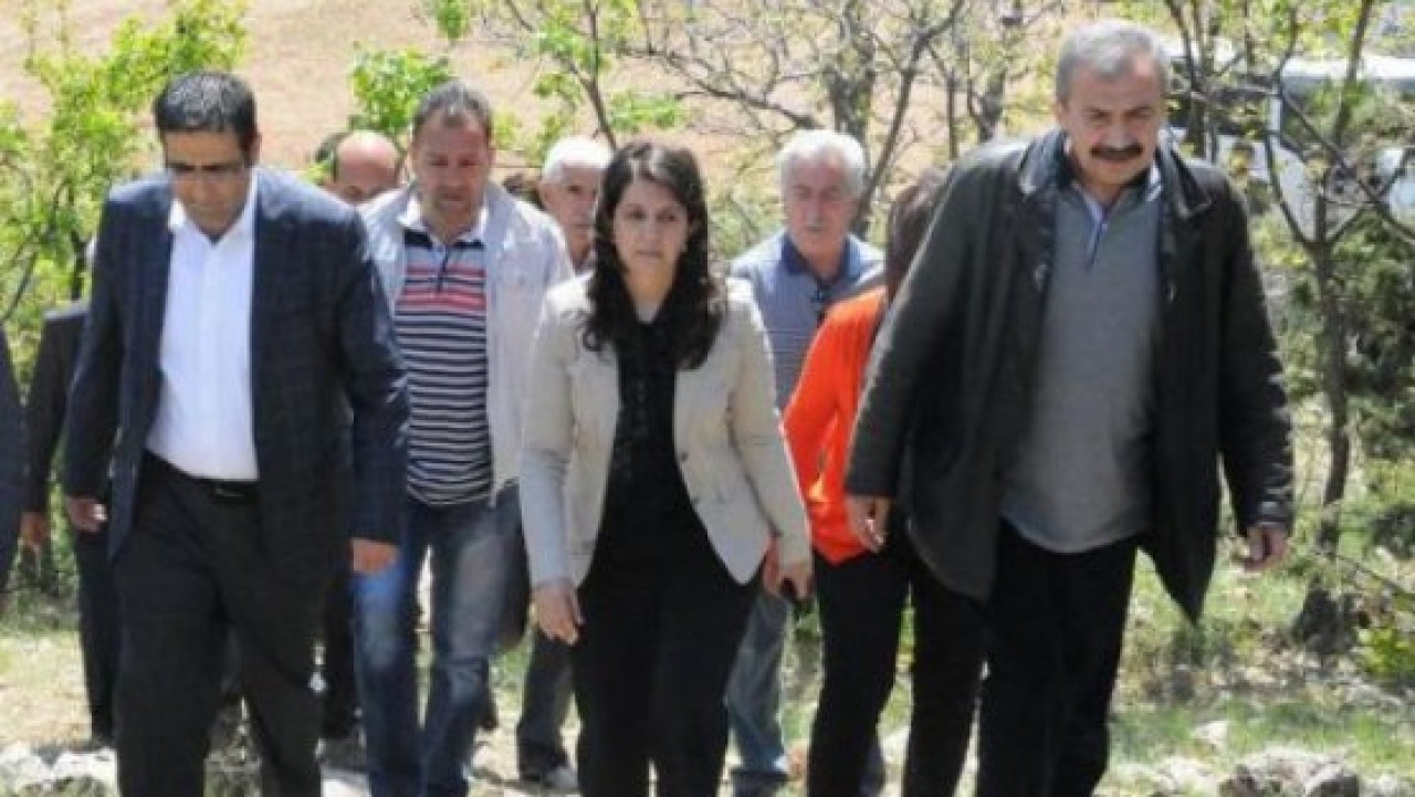 HDP heyeti Kandile gitti