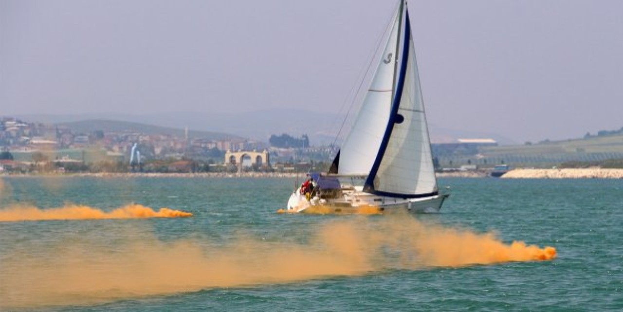 Büyükçekmece yat yarışları nefesleri kesti