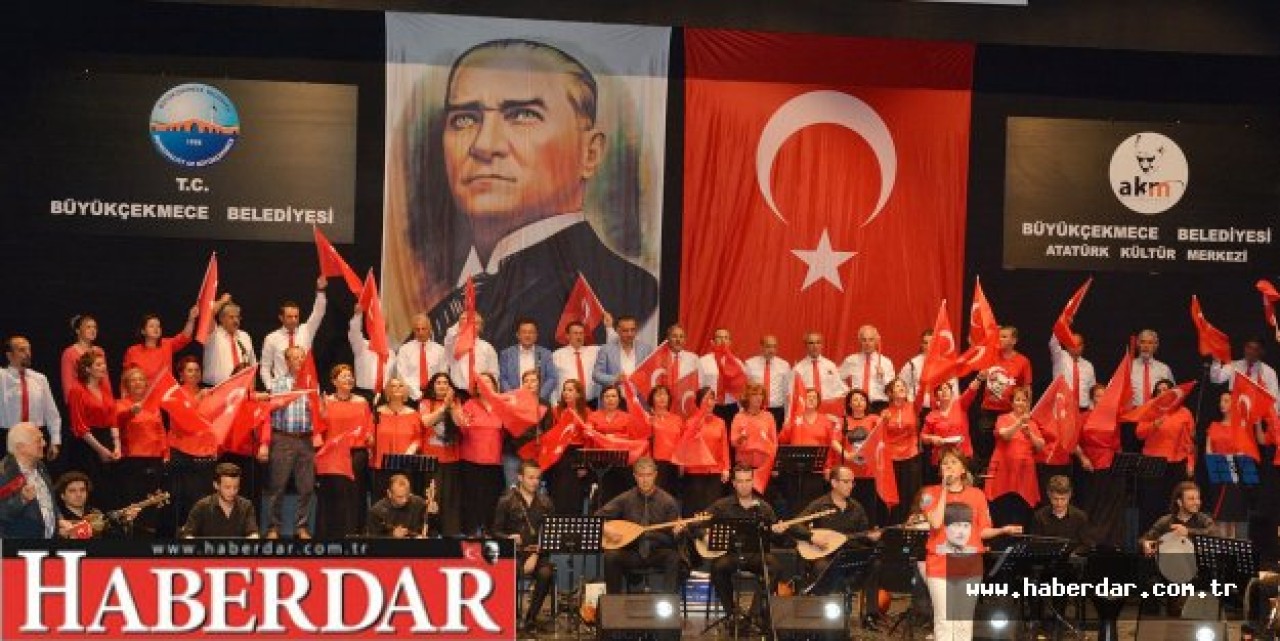 Büyükçekmece “Atatürküler” konseri ile coştu