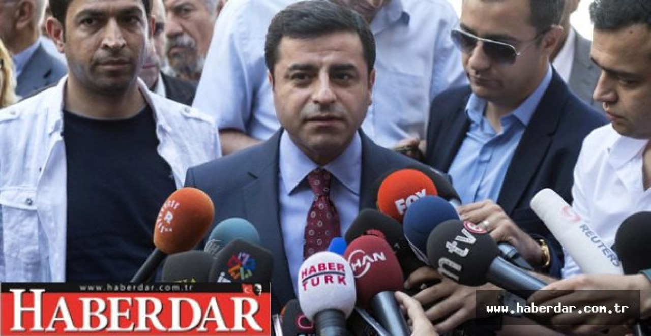 Demirtaş PKKya Çağrı Yapın Diyen Davutoğluna Cevap Verdi: Öcalan Hazır
