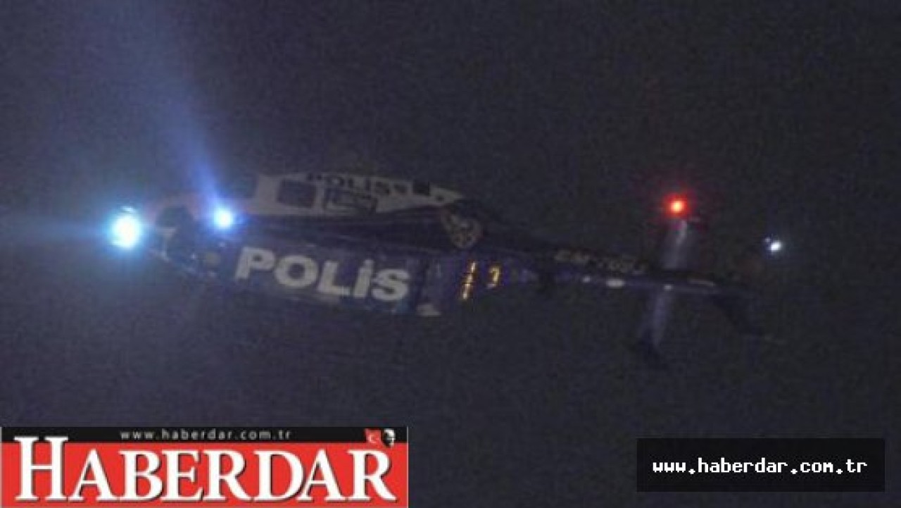 İstanbulda helikopterli operasyon