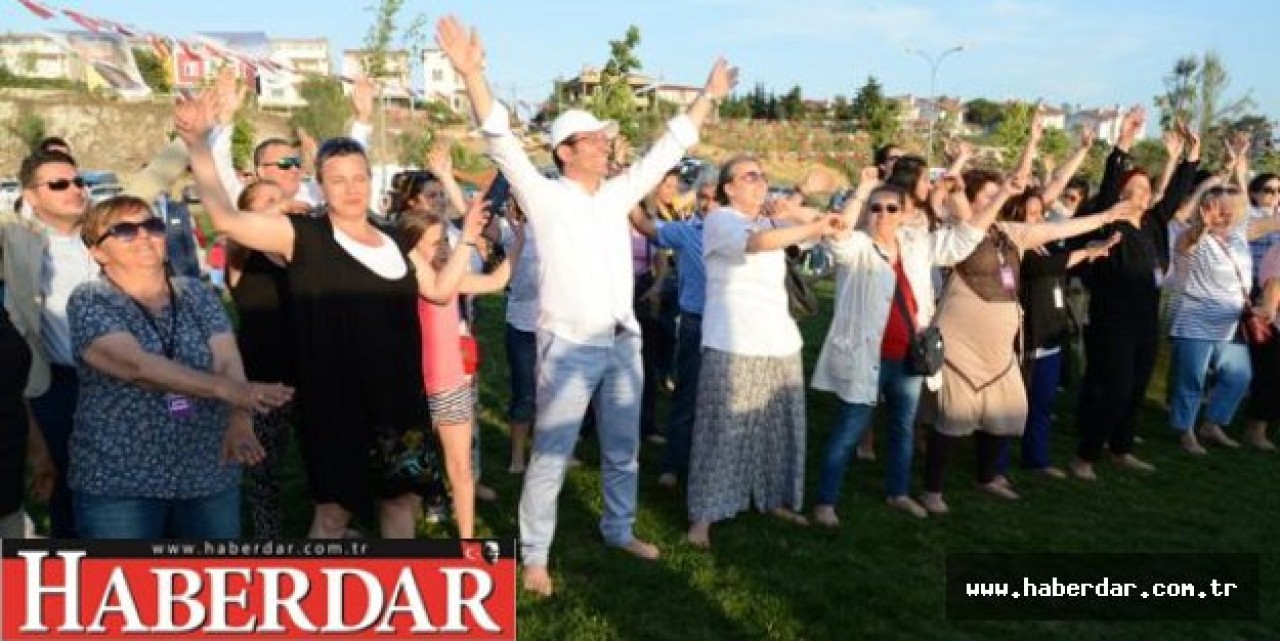 Beylikdüzülüler, Çıplak Ayaklarıyla Stres Attı