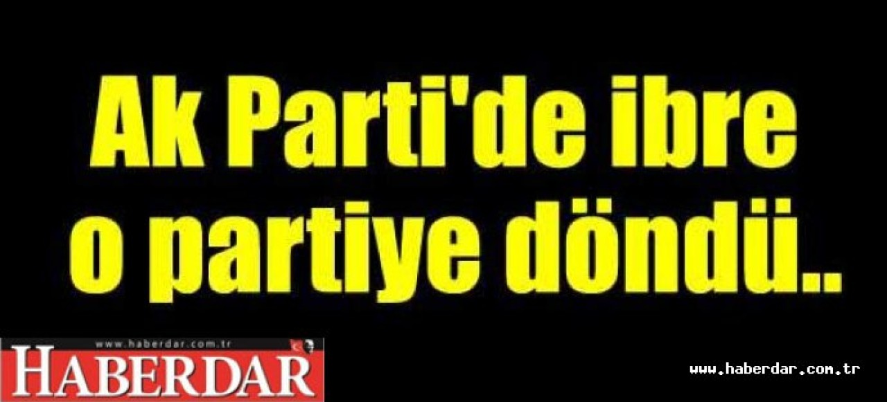 İstişarelerde ibre MHPyi gösteriyor
