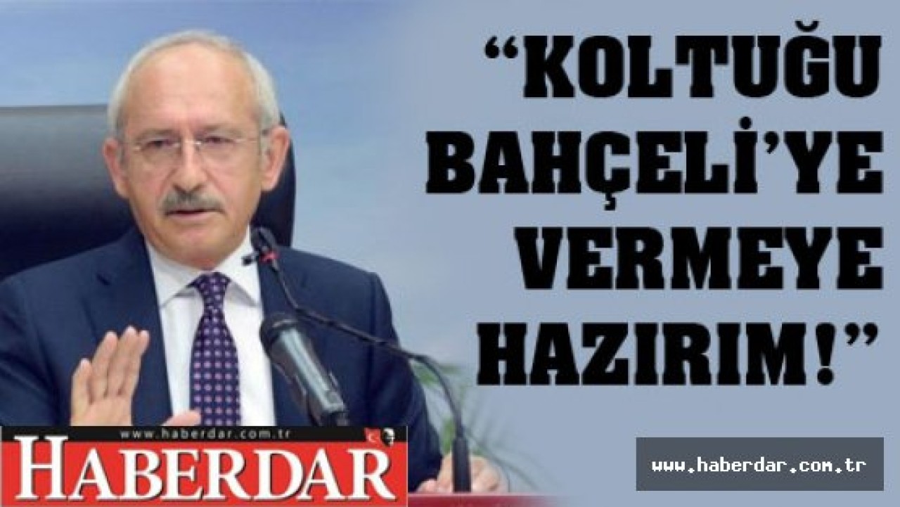 CHP liderinden MHPye tarihi çağrı