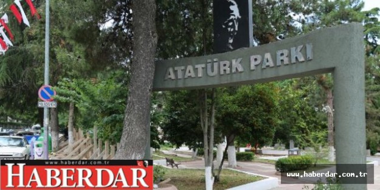 Atatürk Parkının Yıpranan Duvarları Onarılıyor