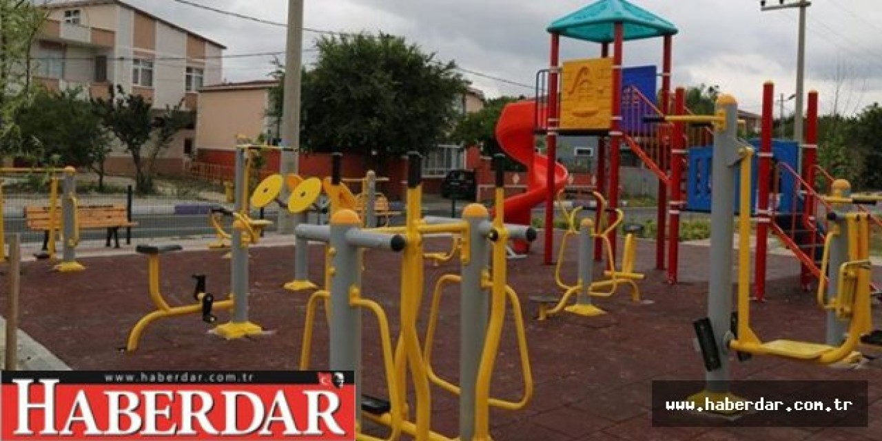 Çatalca Belediyesi’nden Çocuk Oyun ve Fitness Alanı
