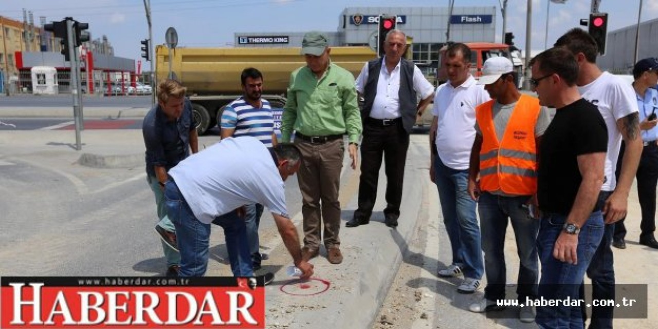 Büyükçekmecede yol yapım seferberliği sürüyor