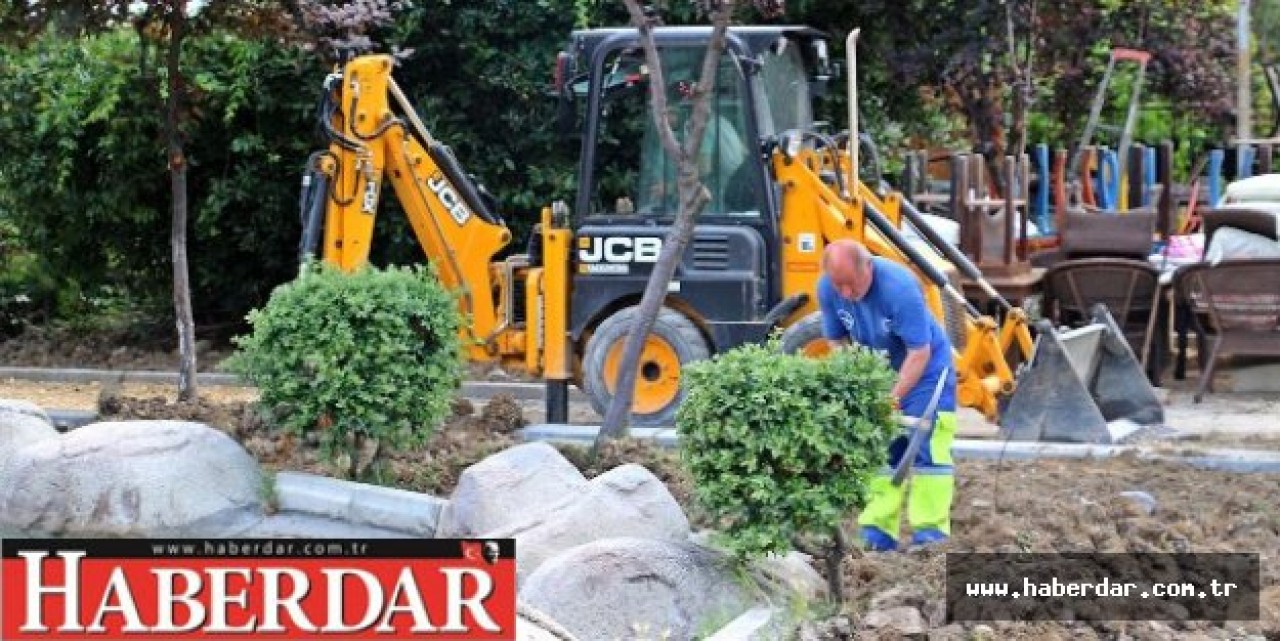 Büyükçekmece’de parklar yenileniyor