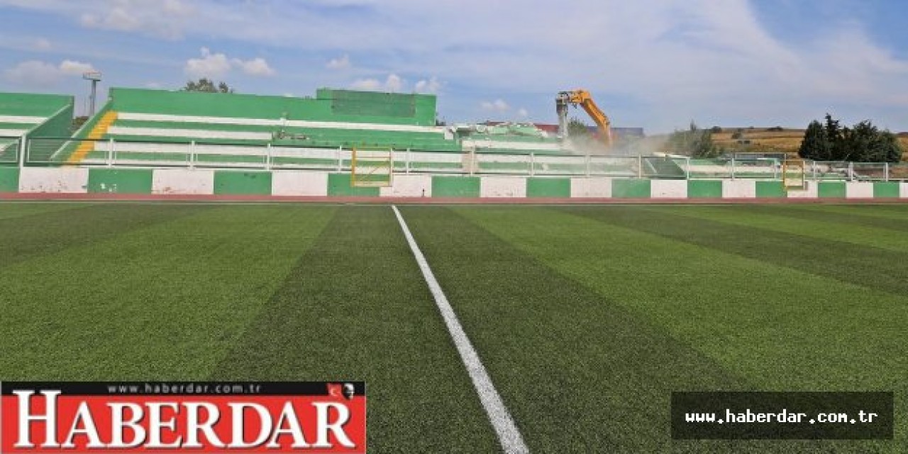 Tepecik Şenol Güneş Stadyumu yenileniyor