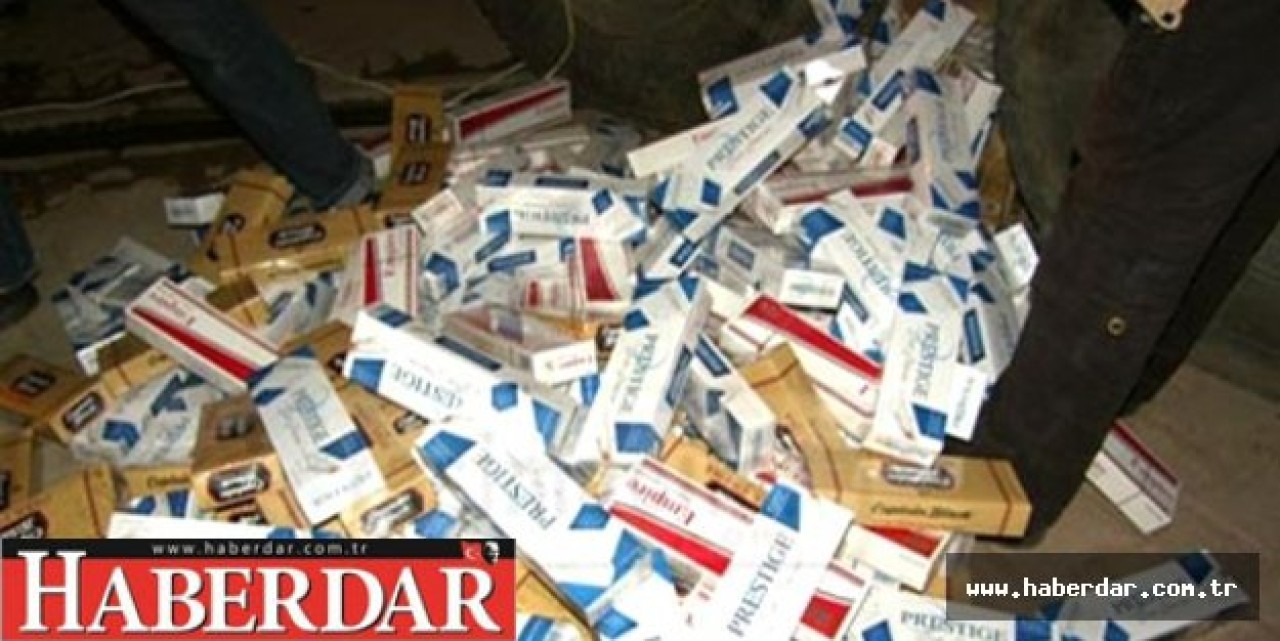 Silivride Kaçak Sigara Operasyonu