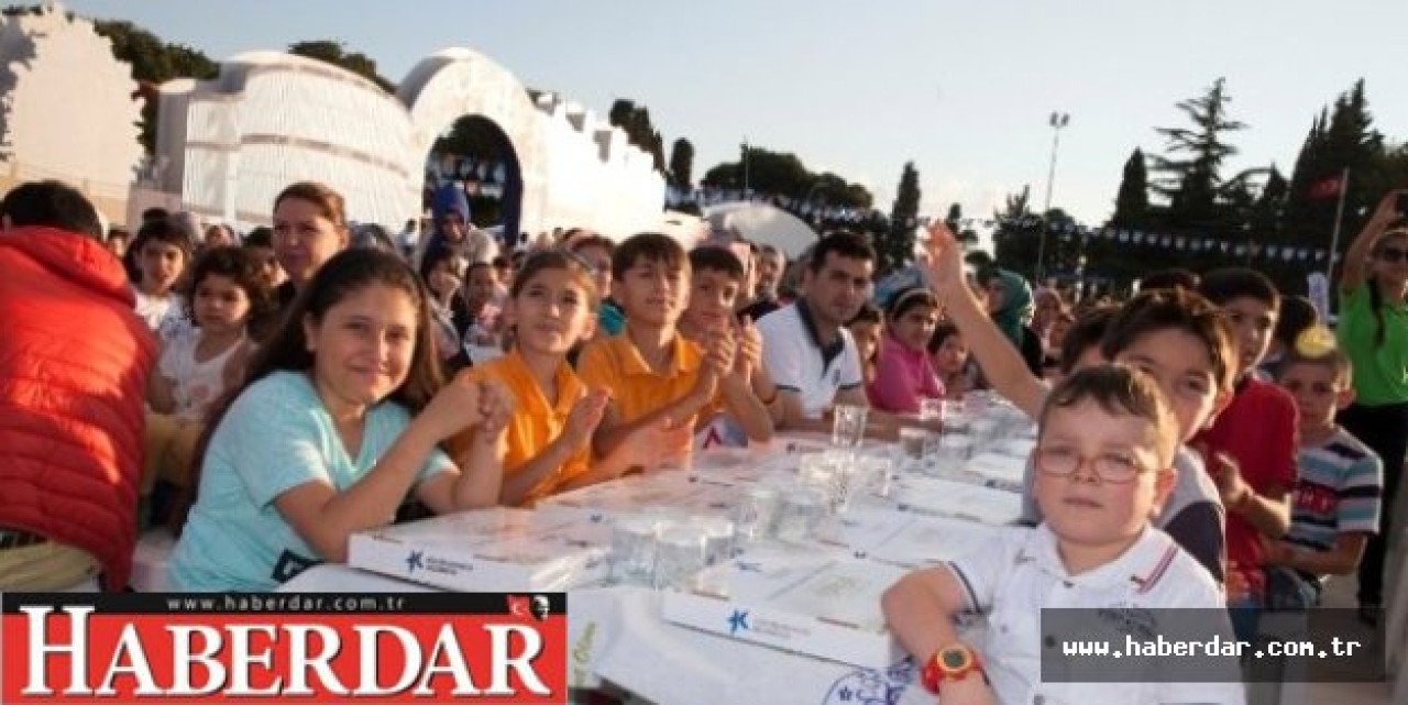 Binlerce Çocuk Aynı Sofrada Buluştu
