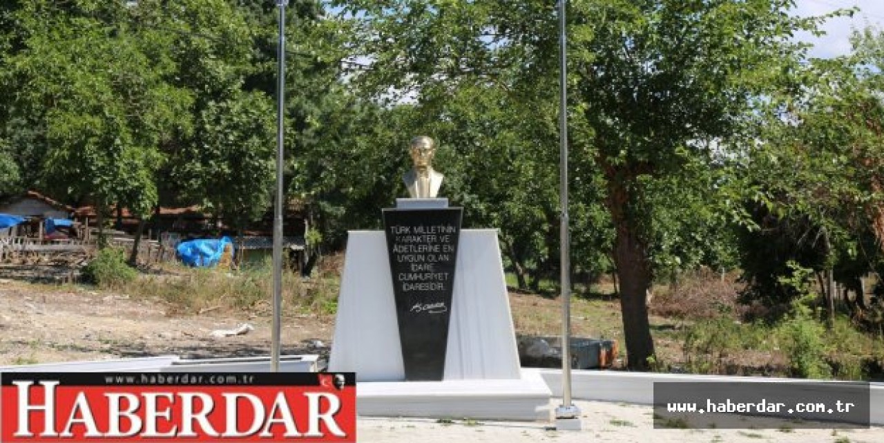 Bir Atatürk Anıtı da Örcünlü Mahallesi’ne